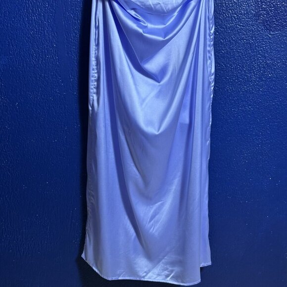 Hello Molly Fortune Seeker Midi Dress Blue Semi-lined Slight-stretch Party - Picture 6 of 15